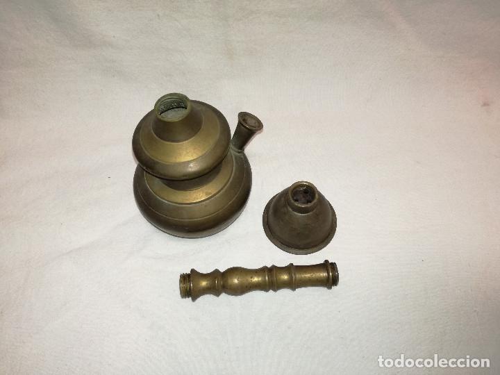 Antig&uuml;edades: ANTIGUA CACHIMBA DE BRONCE / LATON - Foto 12