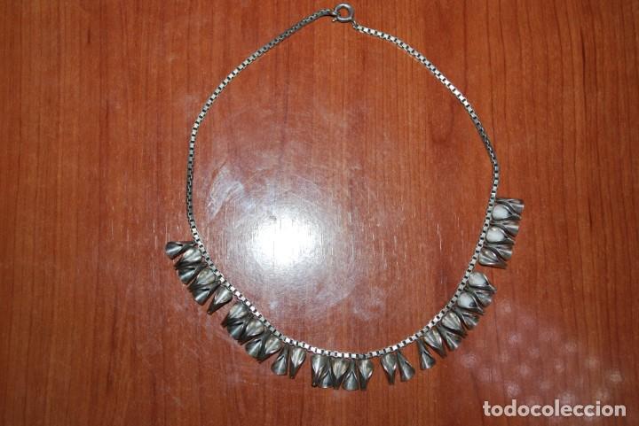 Antig&uuml;edades: Collar de PLATA de ley. - Foto 1