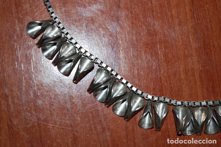 Antig&uuml;edades: Collar de PLATA de ley. - Foto 2