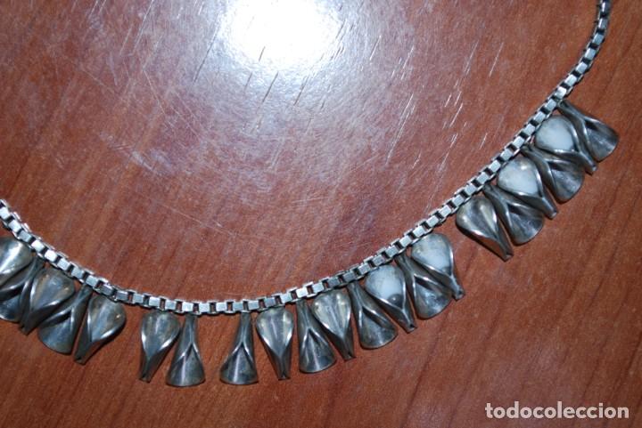 Antig&uuml;edades: Collar de PLATA de ley. - Foto 3