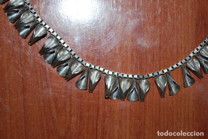 Antig&uuml;edades: Collar de PLATA de ley. - Foto 4