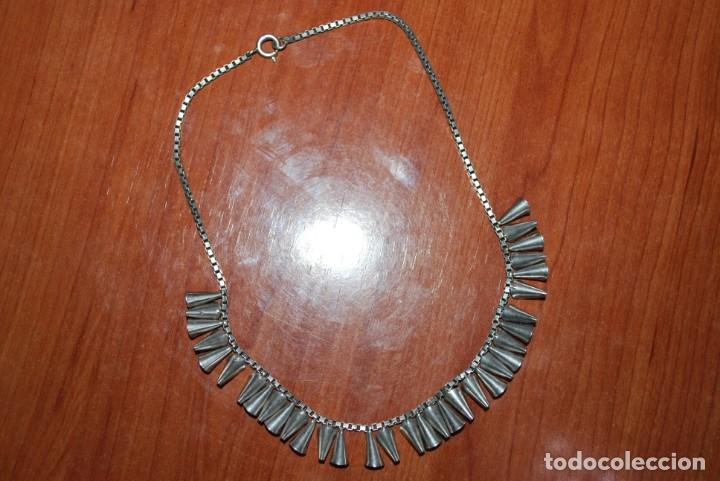 Antig&uuml;edades: Collar de PLATA de ley. - Foto 6