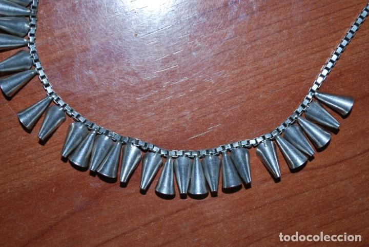 Antig&uuml;edades: Collar de PLATA de ley. - Foto 8