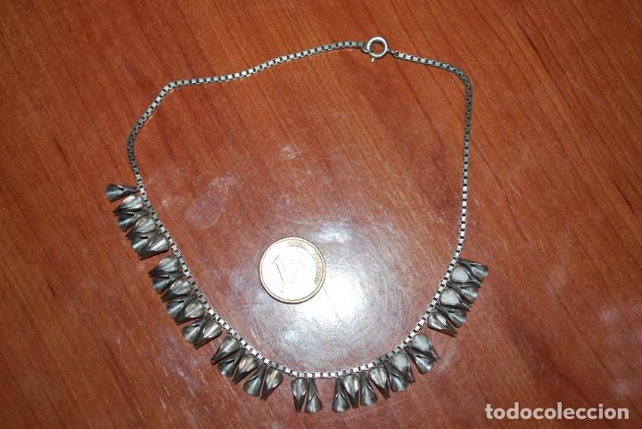 Antig&uuml;edades: Collar de PLATA de ley. - Foto 10