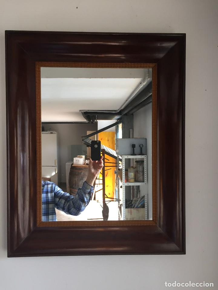Antig&uuml;edades: Espejo madeta caoba - Foto 1