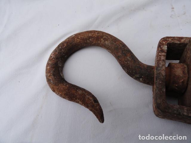 Antig&uuml;edades: ANTIGUA POLEA DE HIERRO. - Foto 6