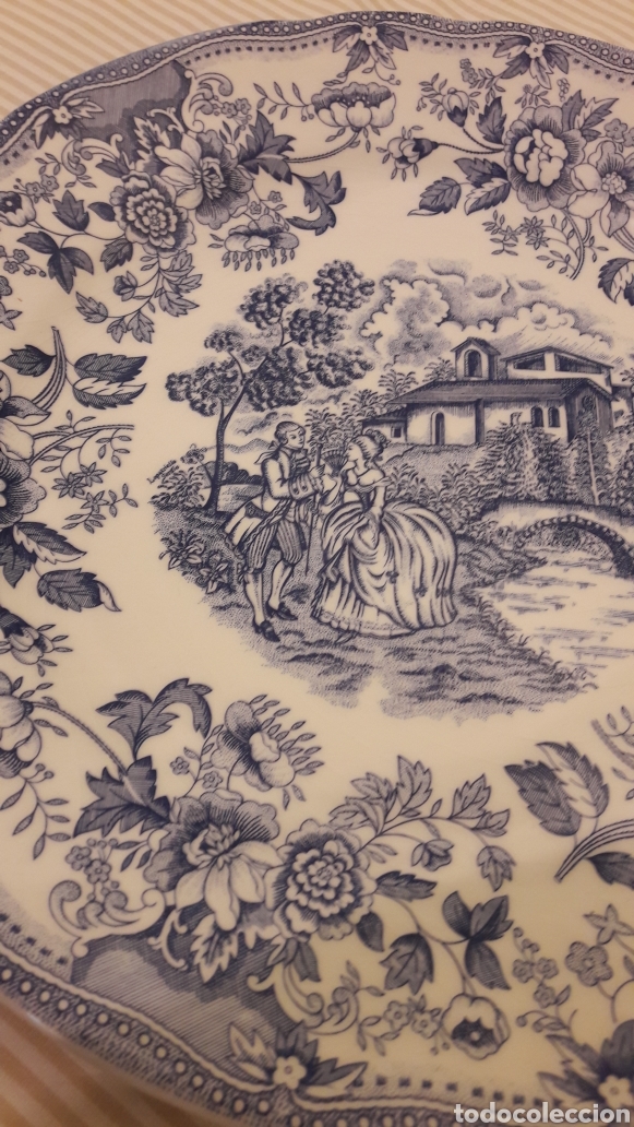 Antig&uuml;edades: Precioso plato Ironstone - Foto 2
