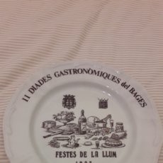 Antigüedades: II DIADES GASTRONÒMIQUES DEL BAGES / FESTES DE LA LLUM 1983 / MANRESA / JOAN CANAL PUIG-REIG. Lote 303393243