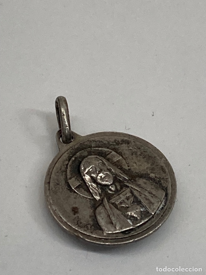 Antig&uuml;edades: Colgante de plata religioso - Foto 1
