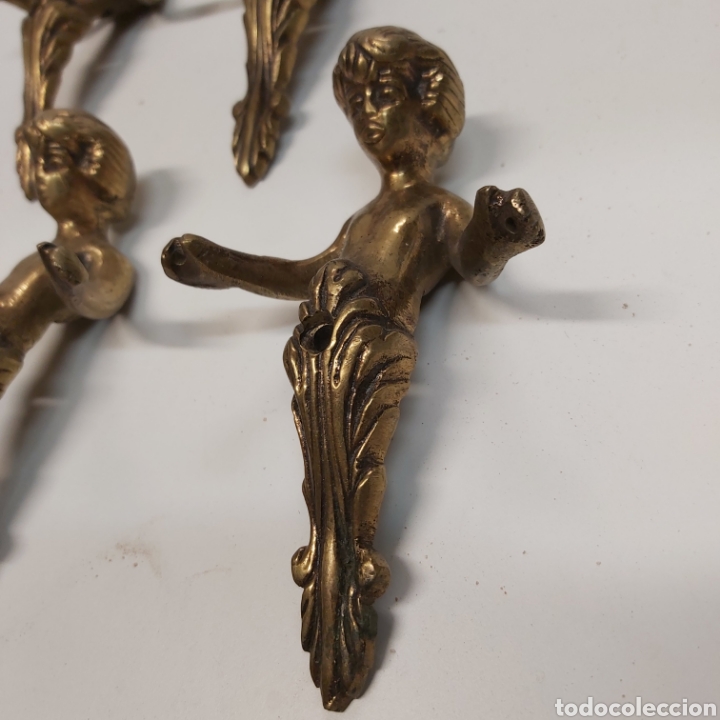 Antig&uuml;edades: 5 Figuras bronce 13cm - Foto 2
