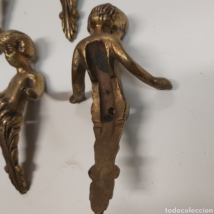 Antig&uuml;edades: 5 Figuras bronce 13cm - Foto 3