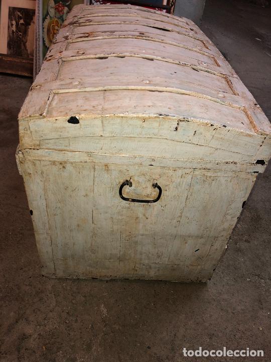Antig&uuml;edades: ARC&Ograve;N, BAUL MADERA 93 X 48 X 52 - Foto 6