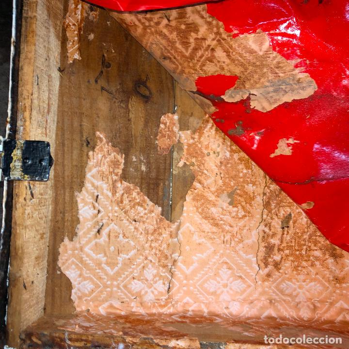 Antig&uuml;edades: ARC&Ograve;N, BAUL MADERA 93 X 48 X 52 - Foto 10