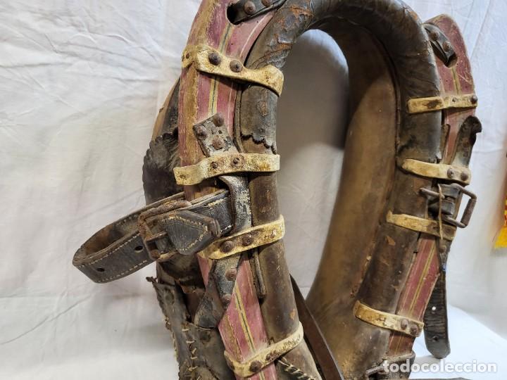 Antig&uuml;edades: ANTIGUO COLLARON DE TIRO PARA ANIMALES - Foto 4