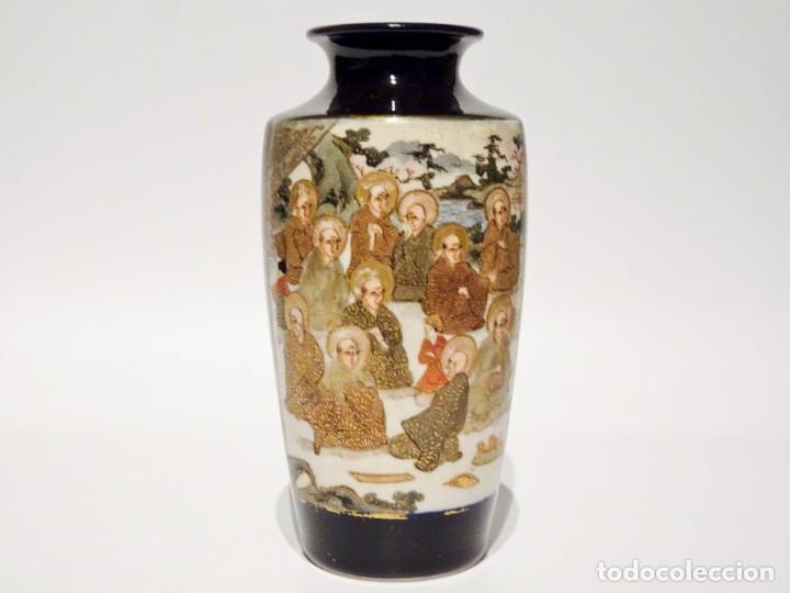Antig&uuml;edades: Jarr&oacute;n Satsuma porcelana - Foto 2