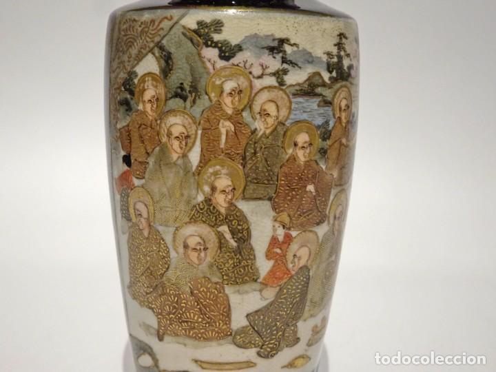 Antig&uuml;edades: Jarr&oacute;n Satsuma porcelana - Foto 3