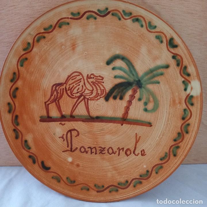 Antig&uuml;edades: Plato decorativo Lanzarote - Foto 1