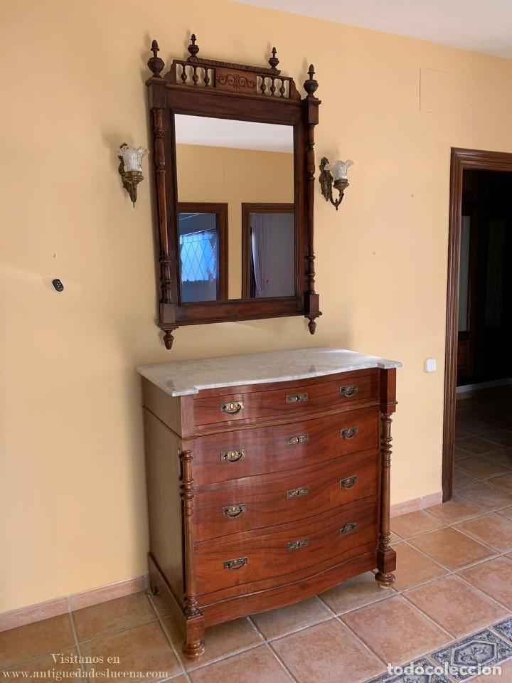 Antig&uuml;edades: Entredos o recibidor con espejo - Foto 1