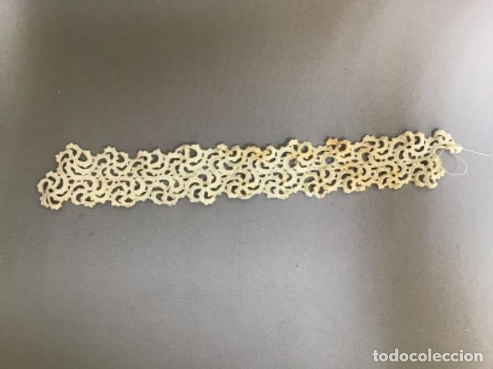 Antig&uuml;edades: ANTIGUO ENCAJE DE CROCHET - Foto 1