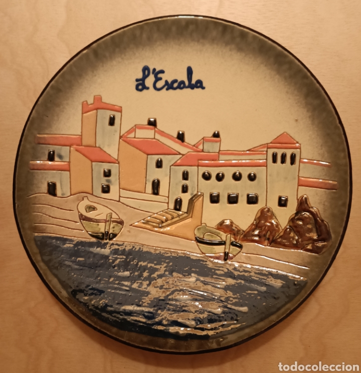 Antig&uuml;edades: Plato cer&aacute;mica catalana - Foto 1