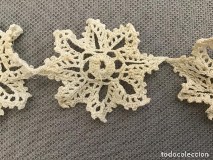 Antig&uuml;edades: ANTIGUO ENCAJE DE CROCHET - Foto 2