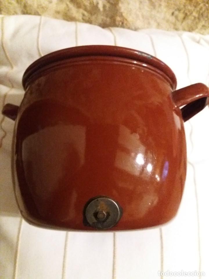 Antig&uuml;edades: ANTIGUO PUCHERO CON REMACHE - Foto 3