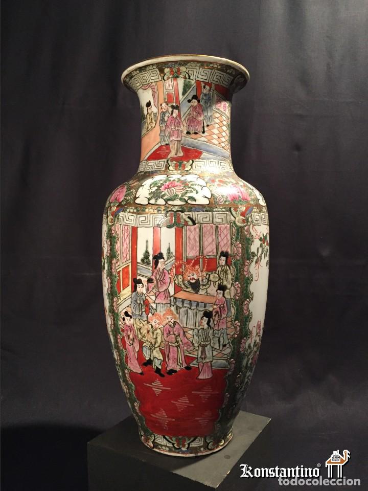 Antig&uuml;edades: JARR&Oacute;N CHINO CON MOTIVOS TRADICIONALES 46 CMS - Foto 1