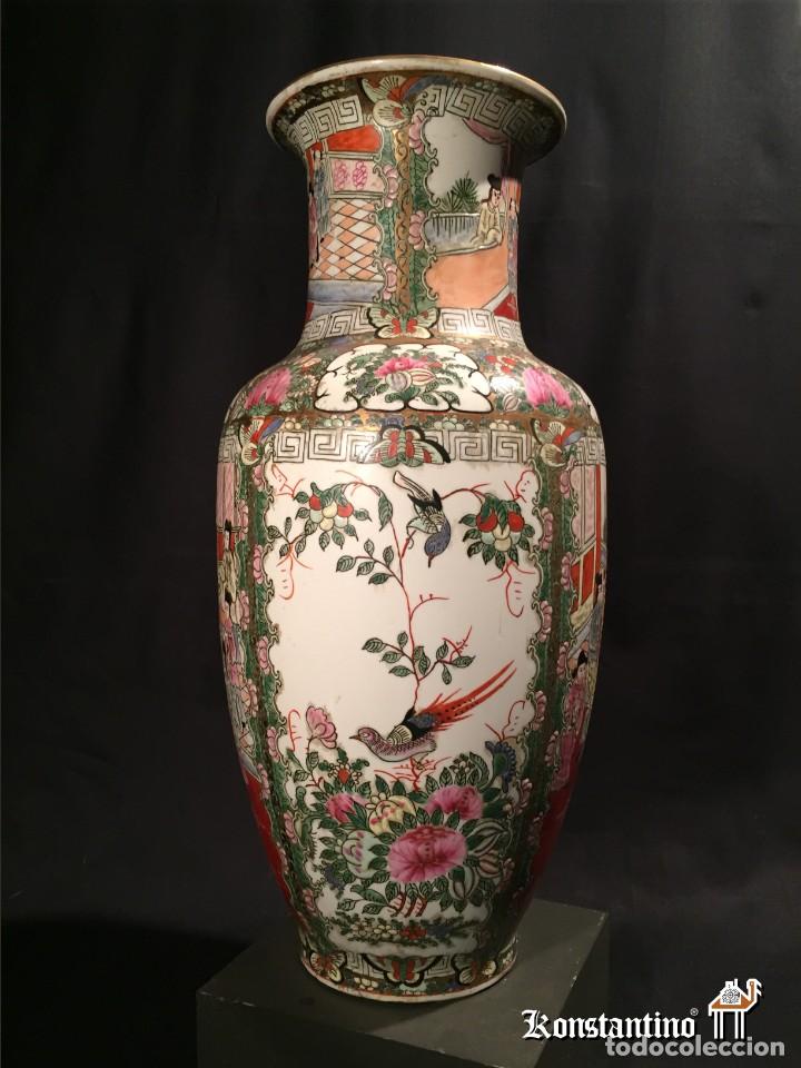 Antig&uuml;edades: JARR&Oacute;N CHINO CON MOTIVOS TRADICIONALES 46 CMS - Foto 2