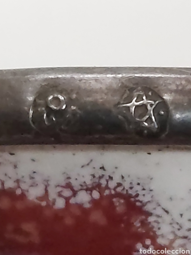 Antig&uuml;edades: Jarron esmalte plata - Foto 5