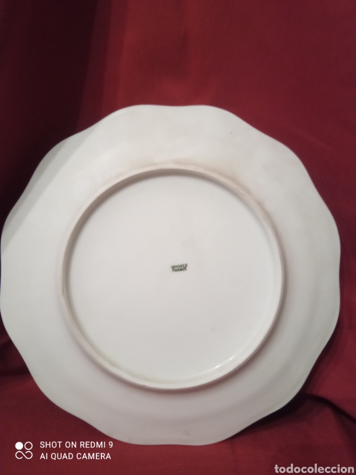 Antig&uuml;edades: Plato porcelana Limoges - Foto 3