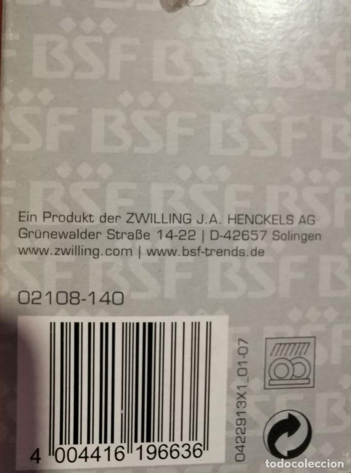 Antig&uuml;edades: BSF - 2 SETS DE 4 CUCHARAS PARA REFRESCO, CON CA&Ntilde;A - Foto 2