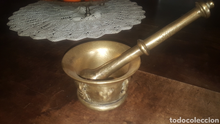 Antig&uuml;edades: Mortero de bronce - Foto 3