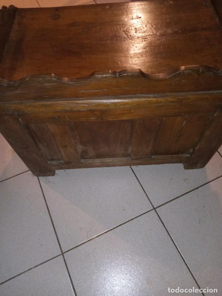 Antig&uuml;edades: MESITA BAJA DE ROBLE. - Foto 4