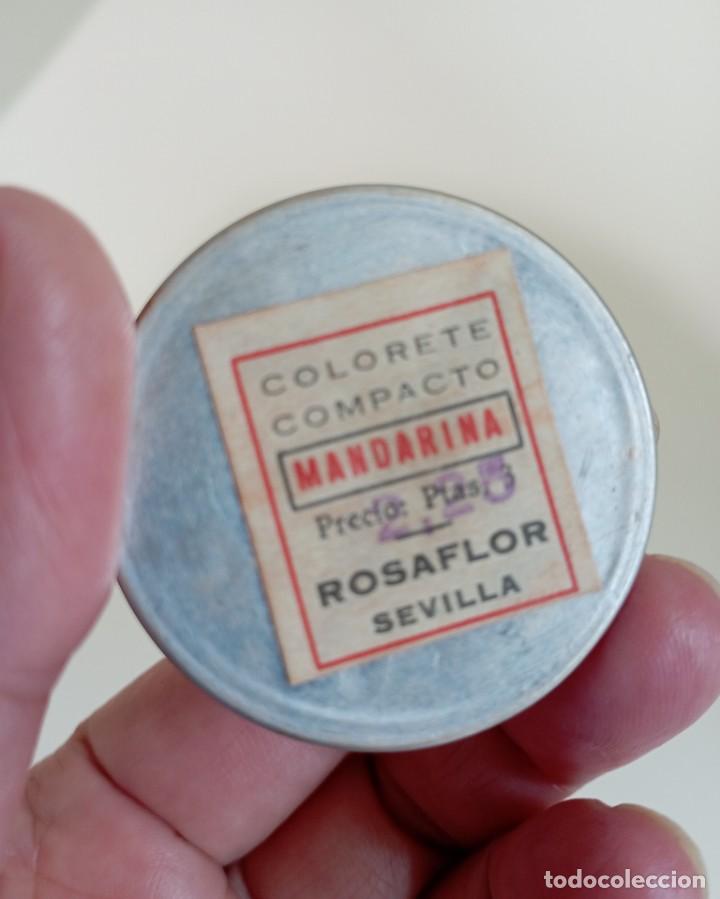 Antig&uuml;edades: Caja de colorete Rosaflor Sevilla - Foto 3