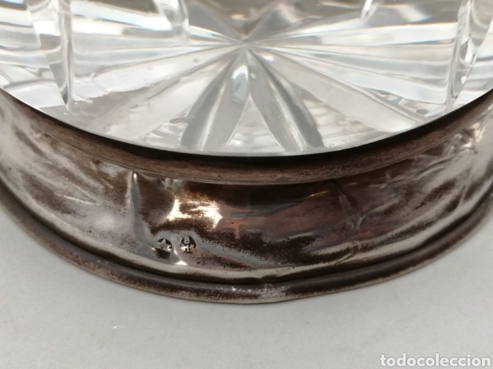 Antig&uuml;edades: Jarr&oacute;n Cristal Bohemia y plata de ley - Foto 4