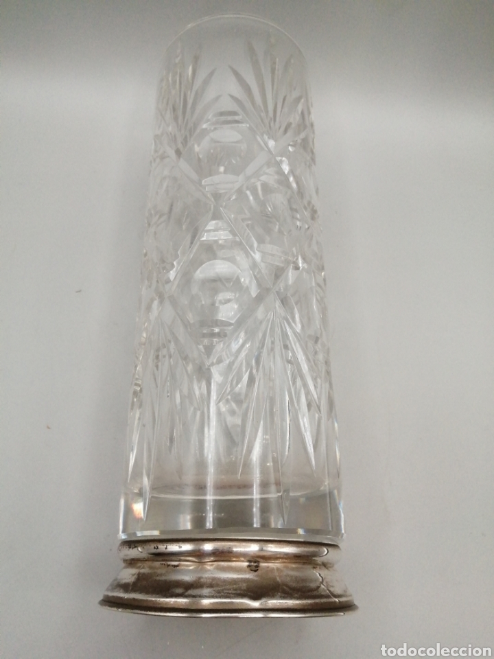 Antig&uuml;edades: Jarr&oacute;n Cristal Bohemia y plata de ley - Foto 5