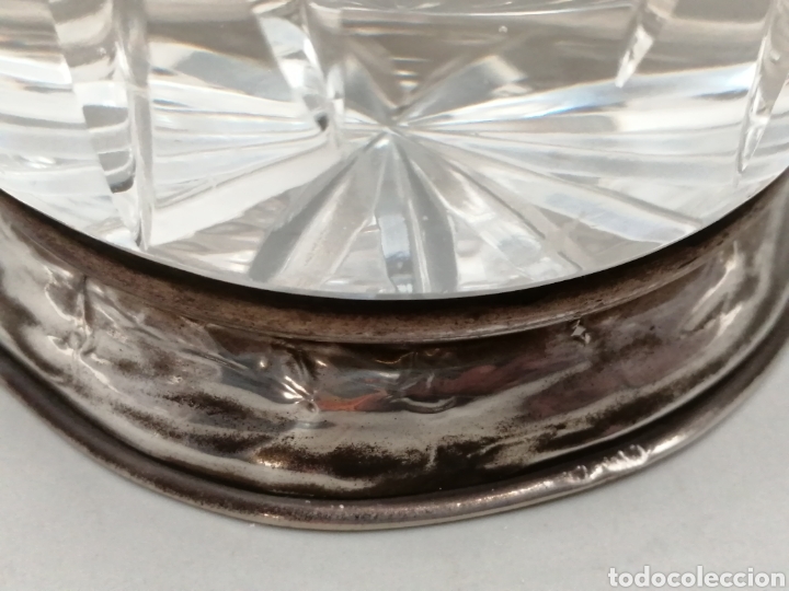 Antig&uuml;edades: Jarr&oacute;n Cristal Bohemia y plata de ley - Foto 6