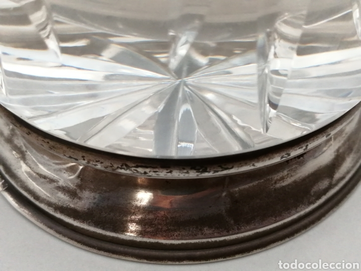 Antig&uuml;edades: Jarr&oacute;n Cristal Bohemia y plata de ley - Foto 7