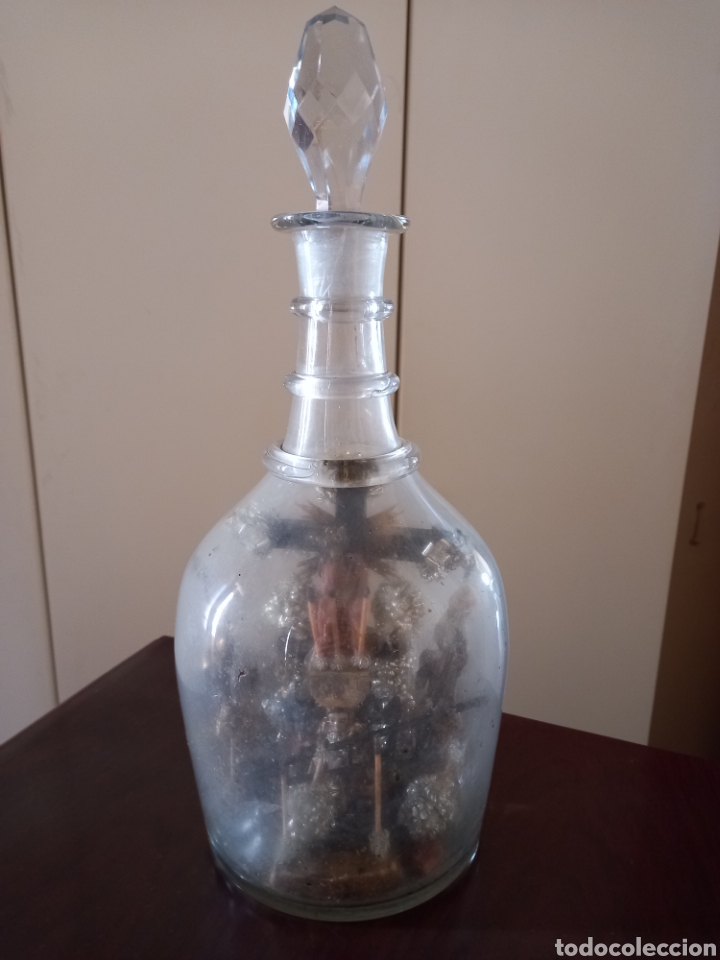 Antig&uuml;edades: Calvario en botella de la Granja - Foto 1