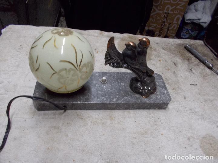 Antig&uuml;edades: lampara sobremesa - Foto 2