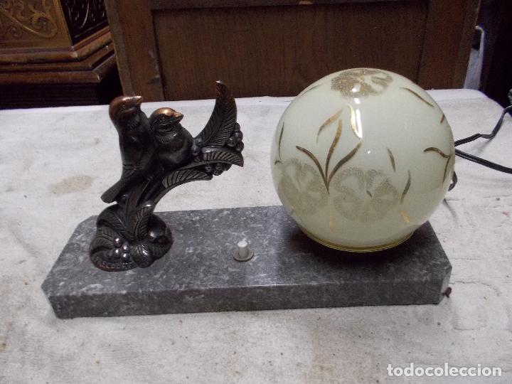 Antig&uuml;edades: lampara sobremesa - Foto 3
