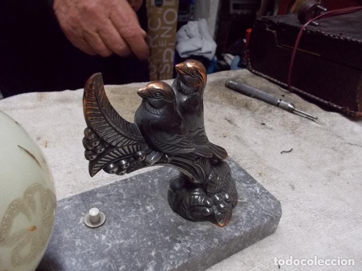 Antig&uuml;edades: lampara sobremesa - Foto 5