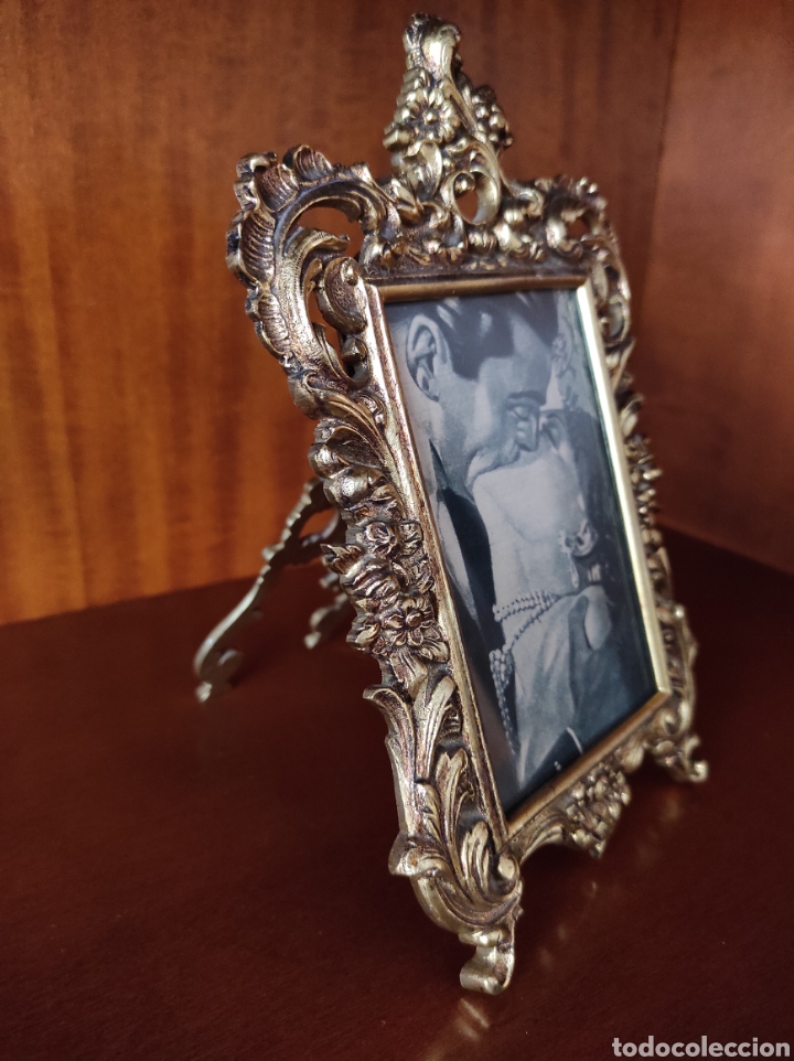 Antig&uuml;edades: Marco de bronce dorado Espa&ntilde;ol - Foto 2