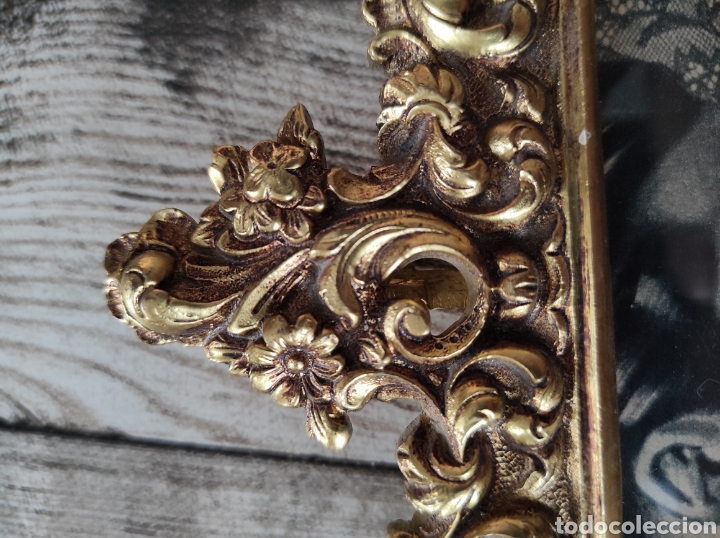 Antig&uuml;edades: Marco de bronce dorado Espa&ntilde;ol - Foto 4
