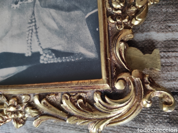 Antig&uuml;edades: Marco de bronce dorado Espa&ntilde;ol - Foto 5