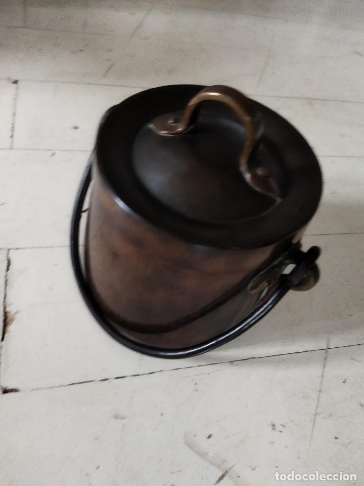 Antig&uuml;edades: Olla antigua de cobre - Foto 2