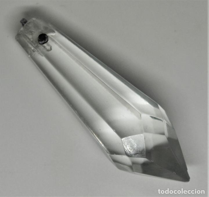6 lagrimas de cristal para lamparas antiguas, c - Compra venta en  todocoleccion