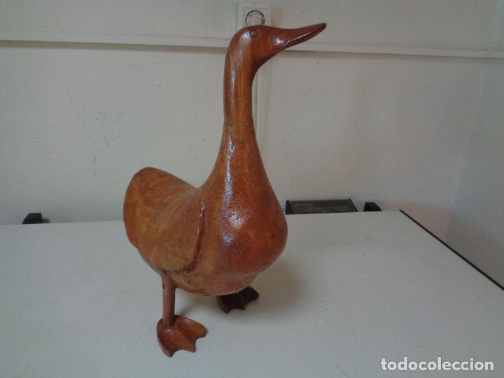Antig&uuml;edades: antiguo pato de madera - Foto 1