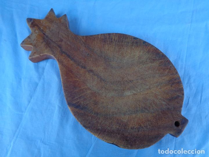 Antig&uuml;edades: COCINA.TABLA DE CORTE CON FORMA DE PI&Ntilde;A. - Foto 1