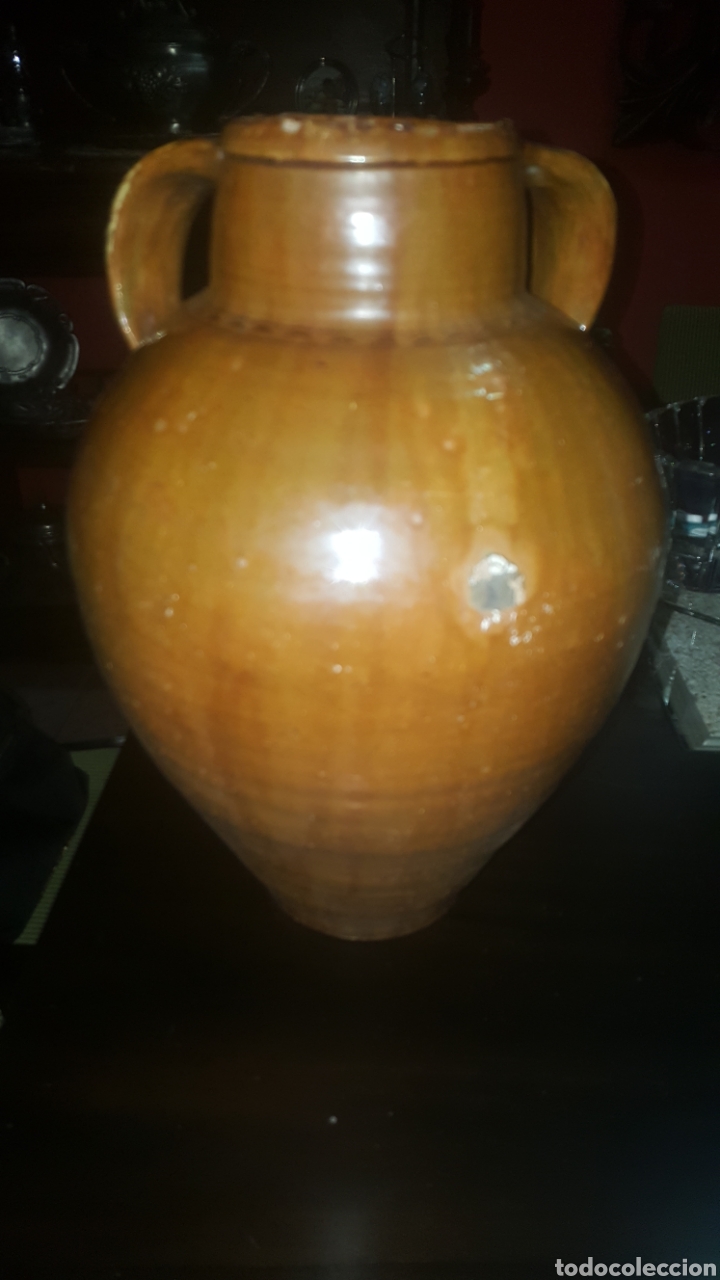 Antig&uuml;edades: Olla de Ceramica de Cuerva (Toledo) - Foto 2